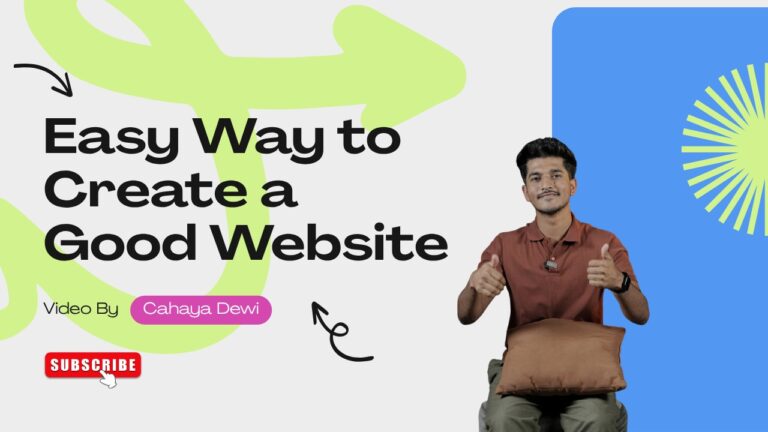 Easy Way to Create a Good Website – A Practical Guide for Everyone
