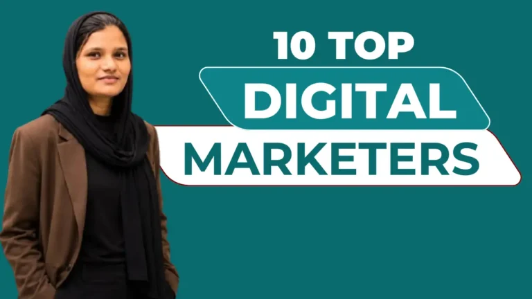 Top 10 digital marketers in 2026